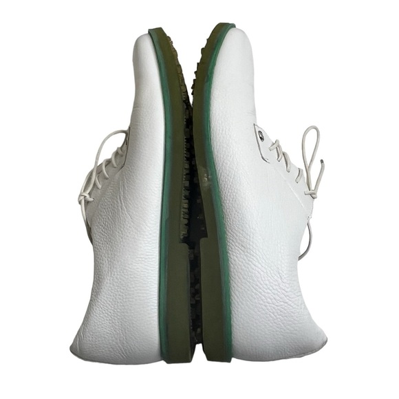 G/Fore Golf Shoes Gallivanter White Pebble Leather Lace Up Men’s size 12 main image 13